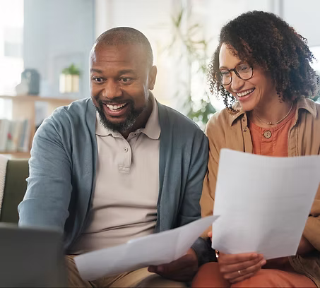 Happy Couple with tax audit