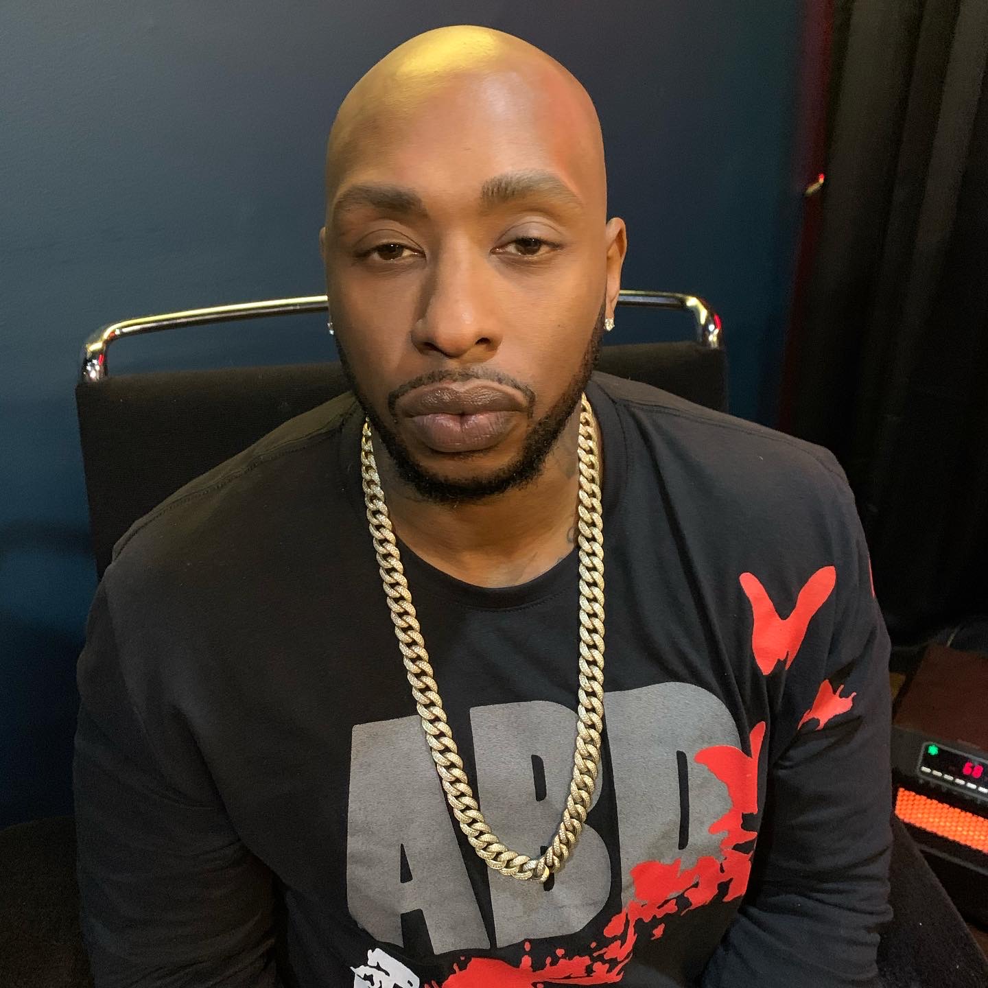 Ceasar from Black Ink Crew New York with makeup by Avida Thompson