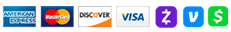 We Accept Cash, Checks, and Debit/Credit Cards