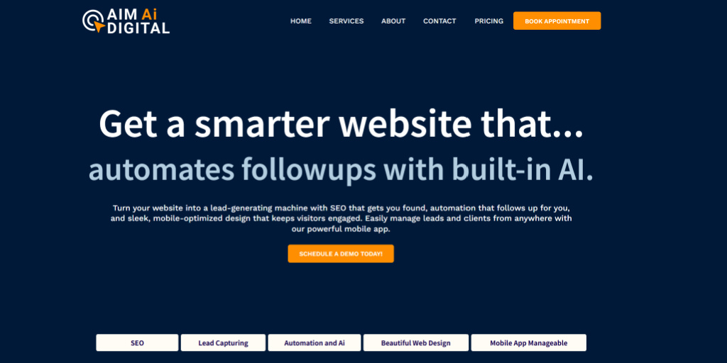 AIM Digital AI - Smart Websites