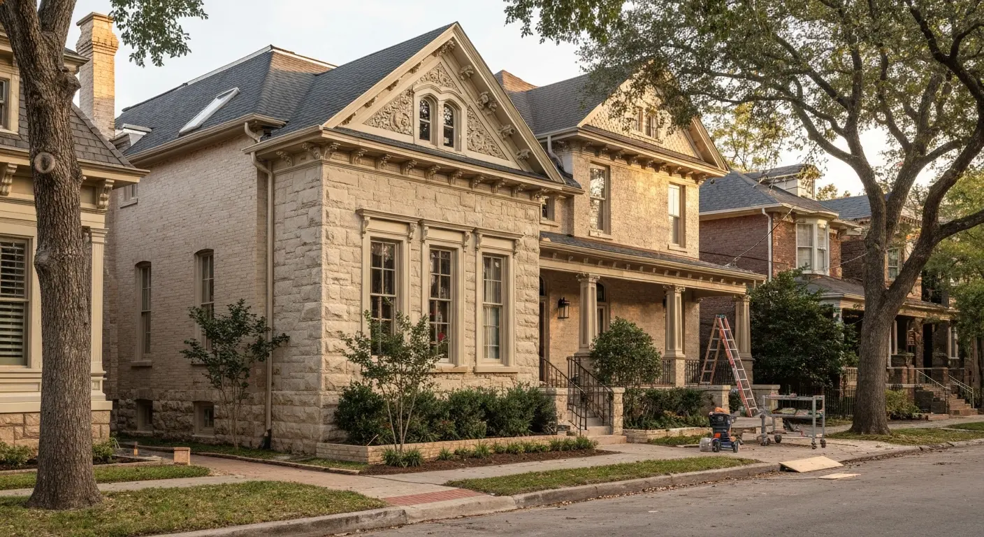 Whole house renovation exterior