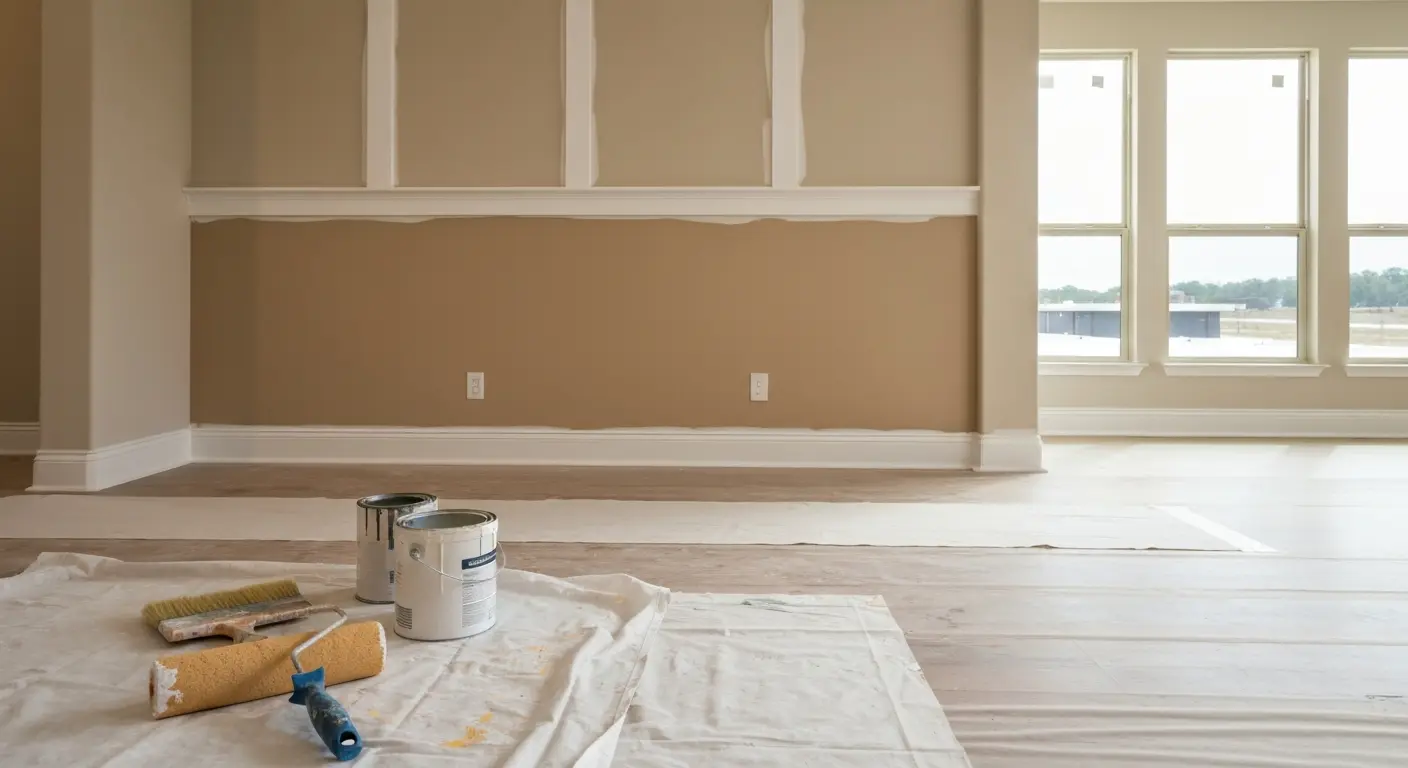Whole home interior painting in Celina