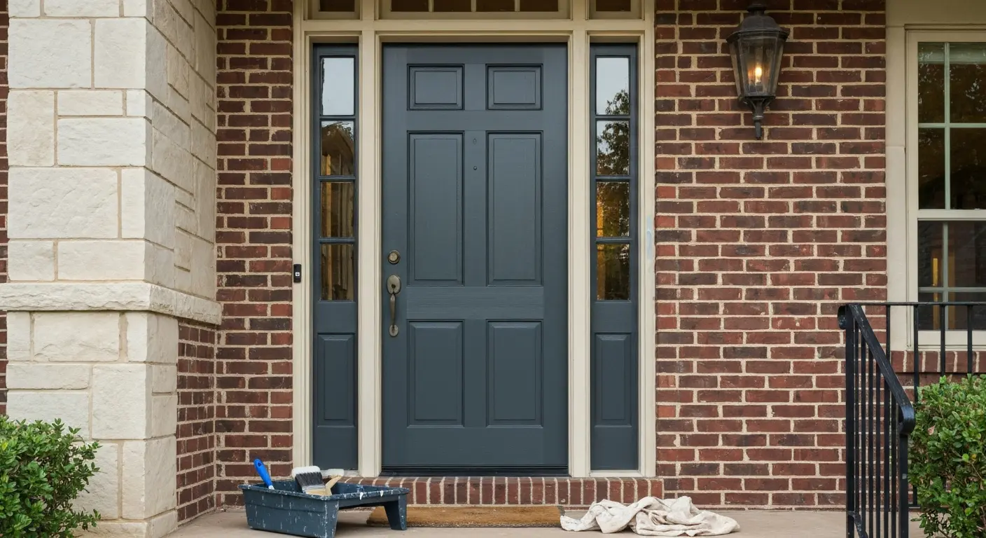 Door painting Dallas