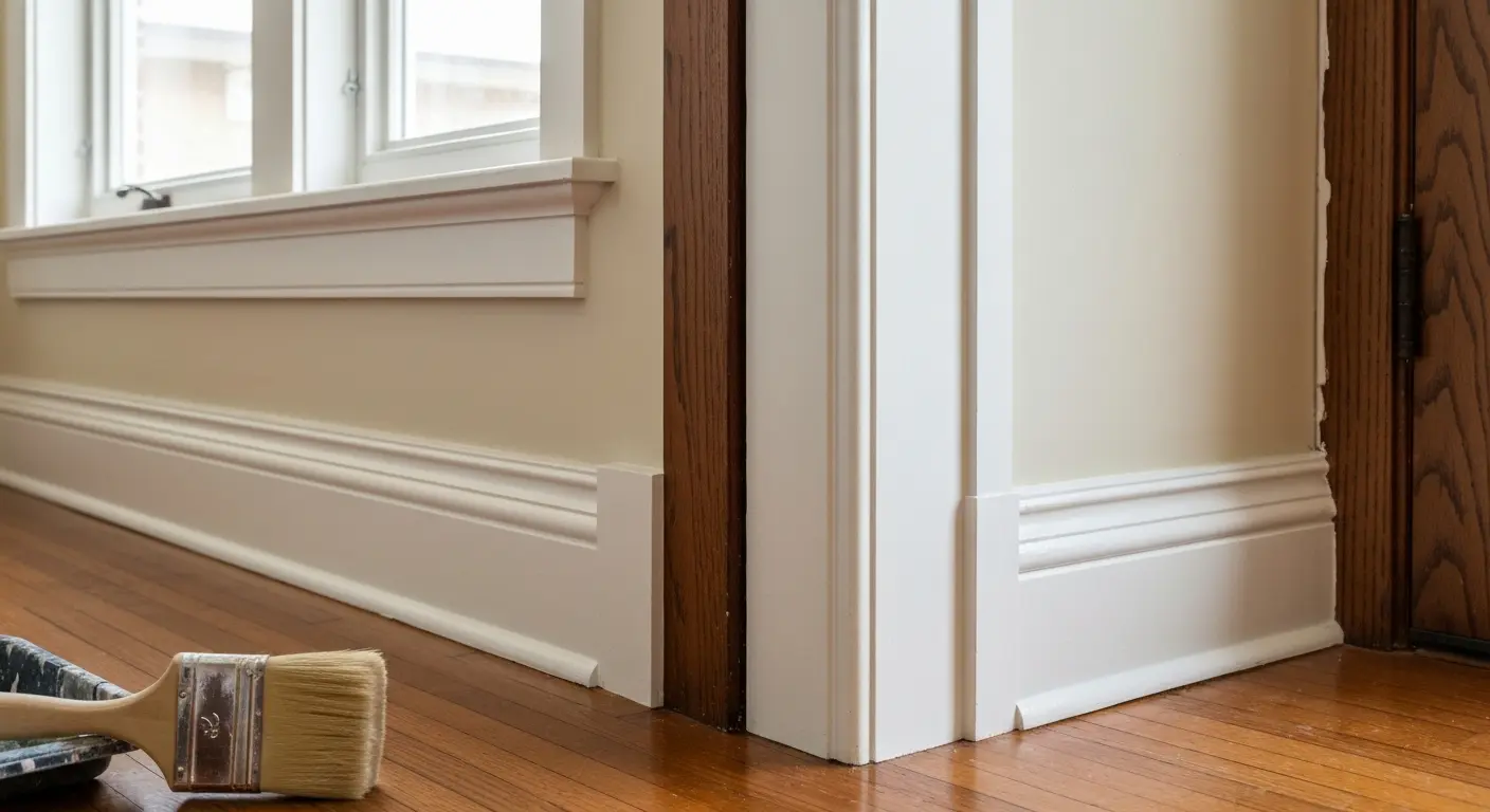 Trim and door painting