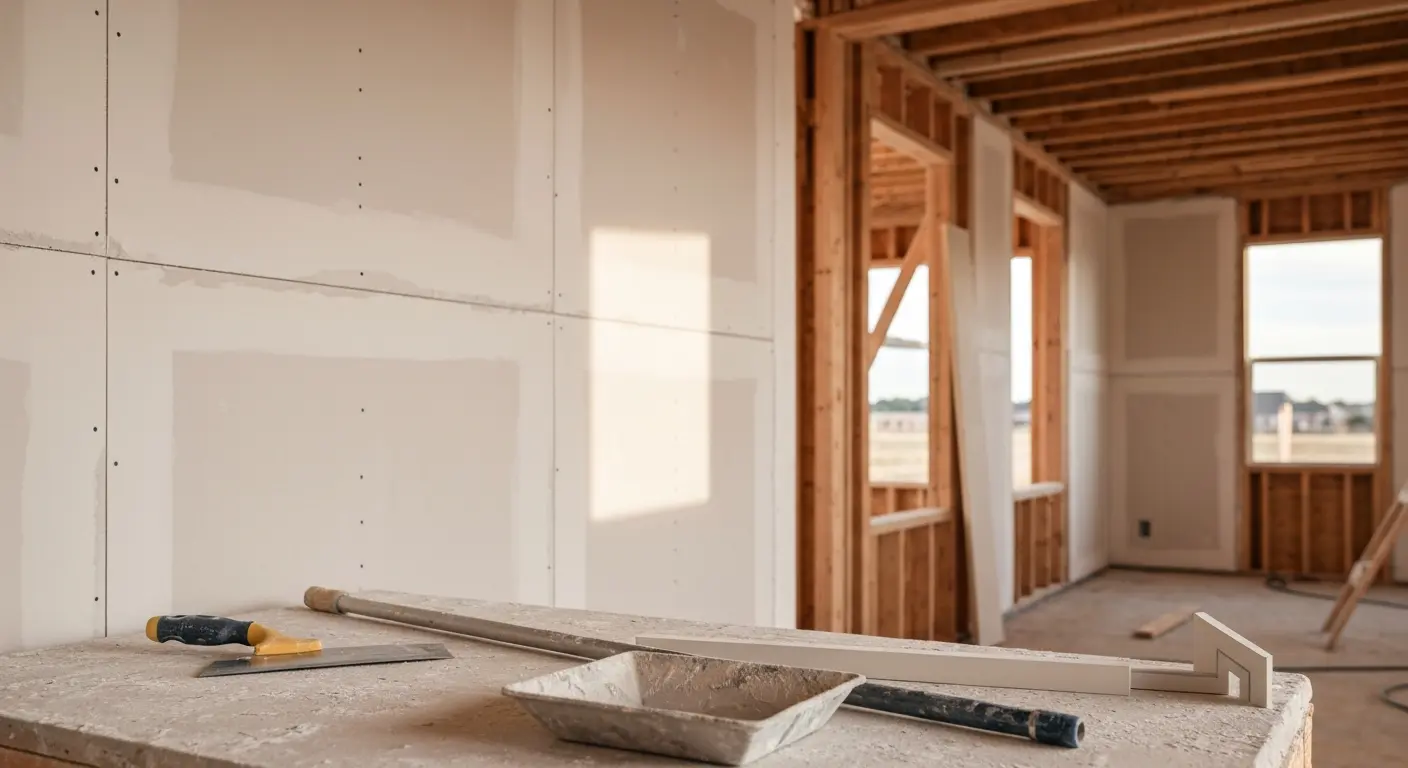 Drywall repair and wall prep work