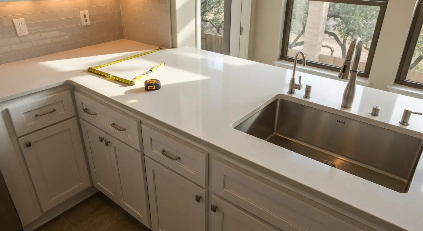 Kitchen cabinet installation