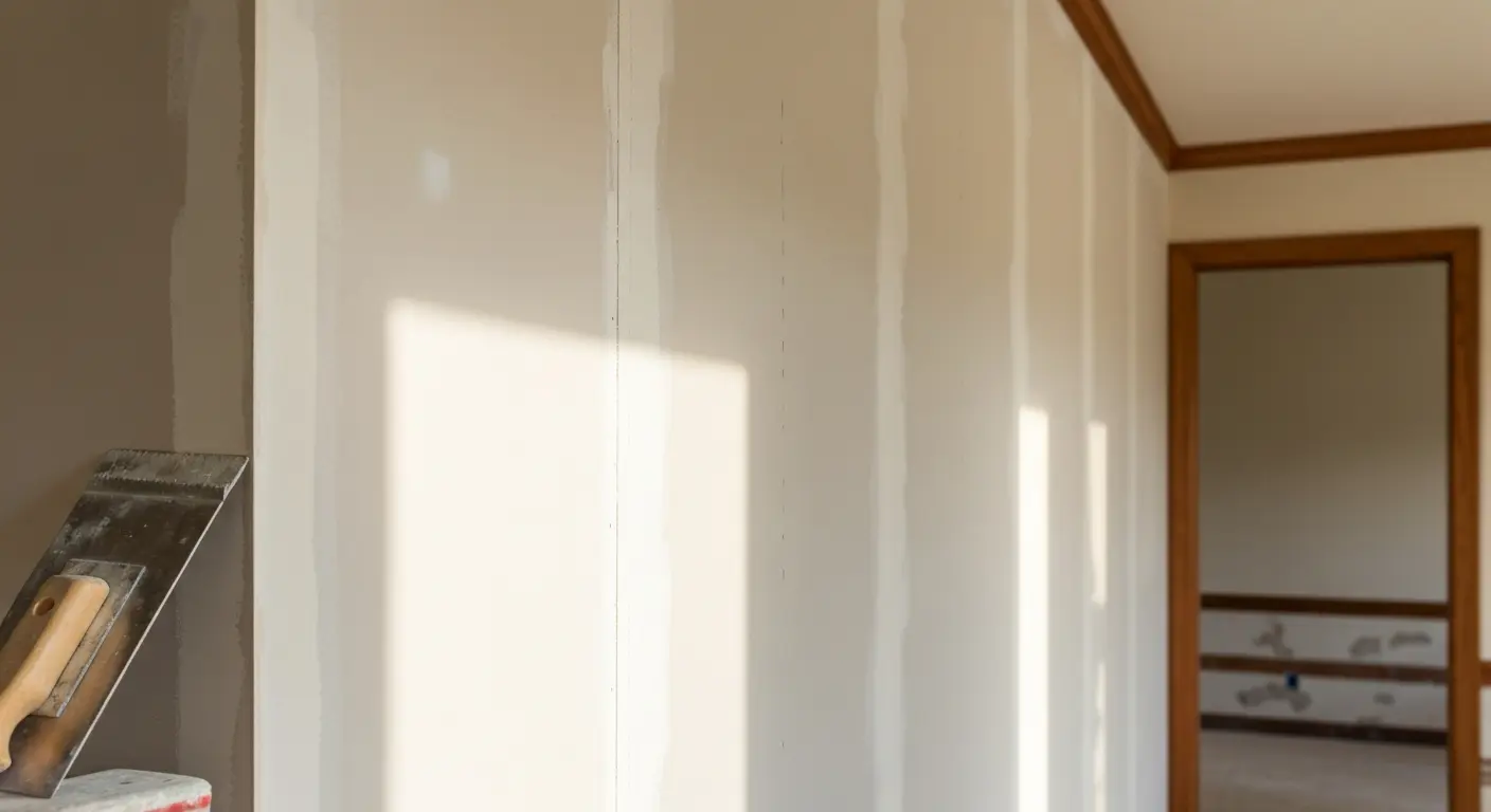 Drywall finishing and paint