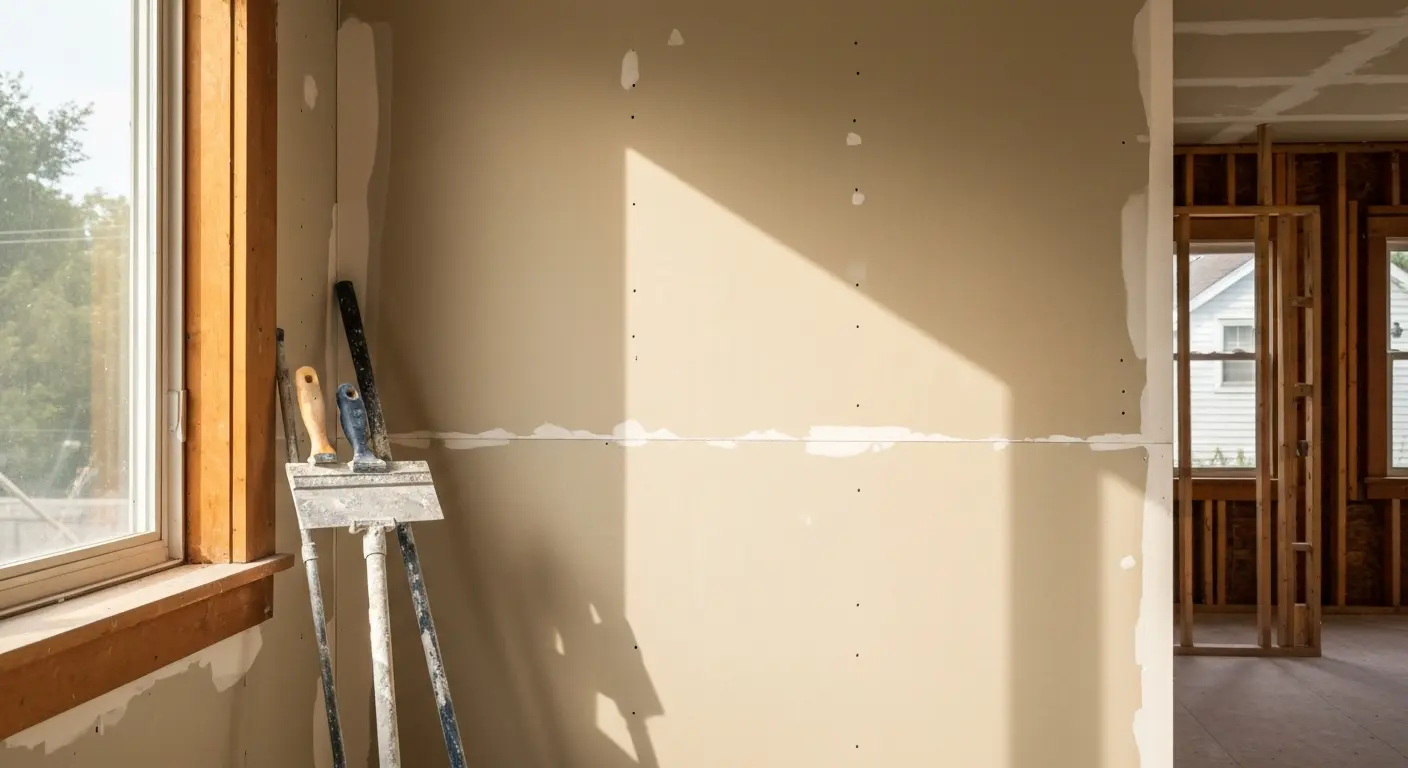 Professional drywall installation