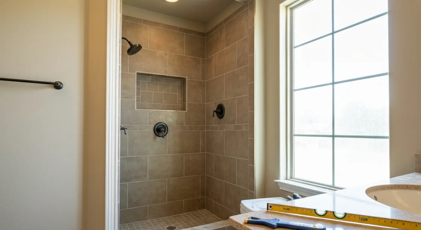 Bathroom renovation North Dallas