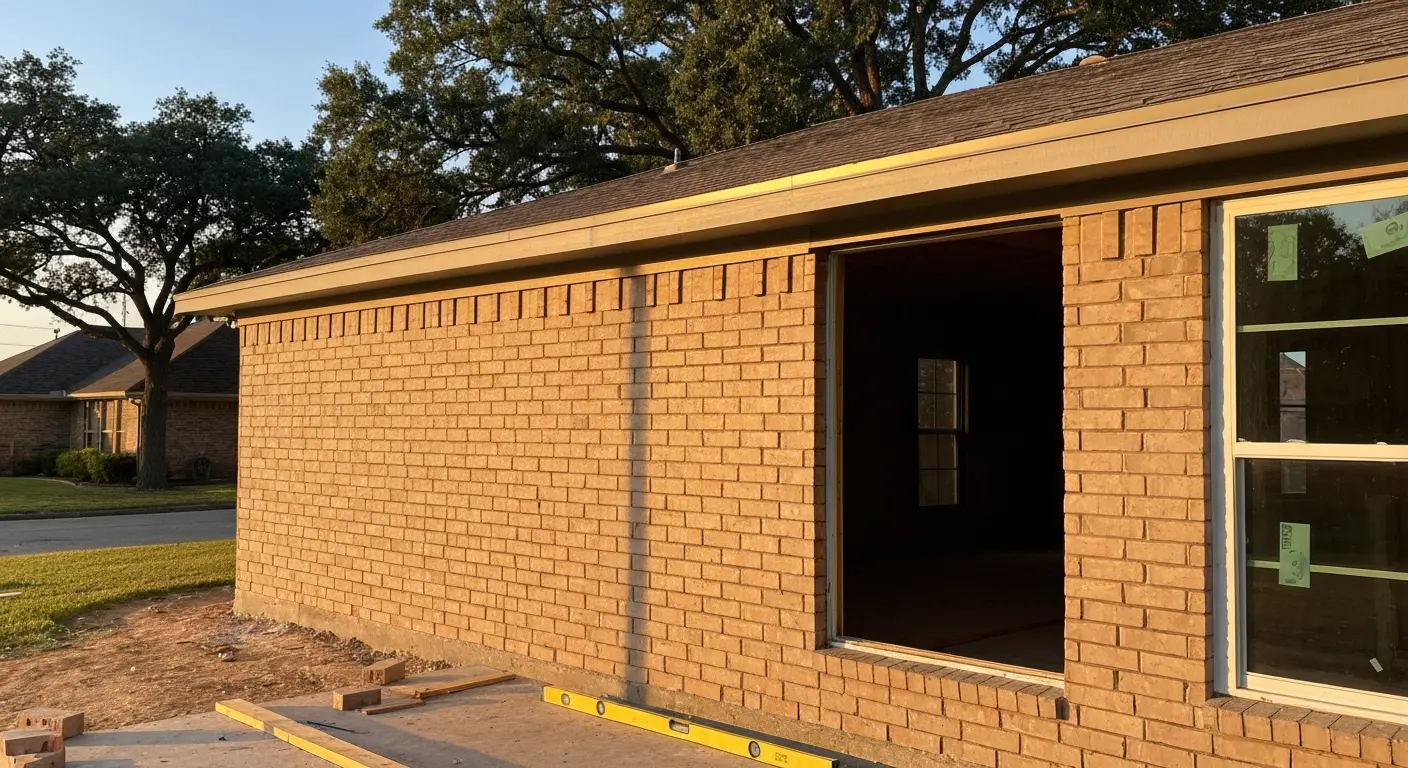 Home addition in North Dallas