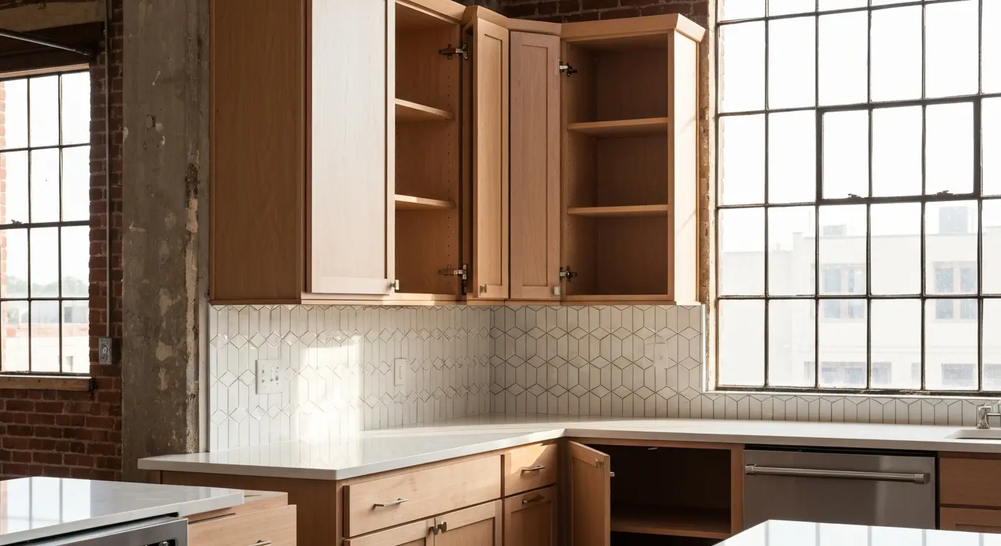 Kitchen remodel with custom cabinetry