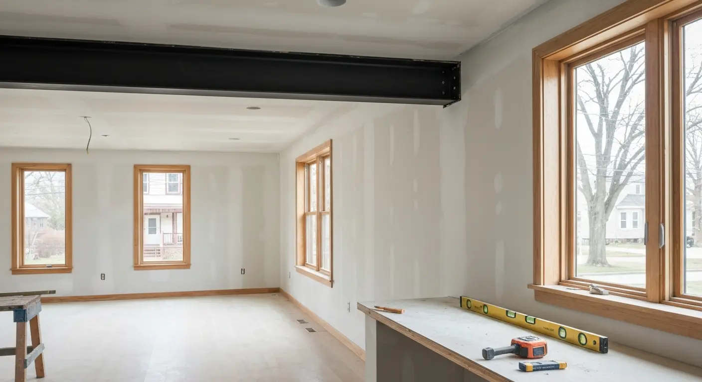 Structural wall removal and addition work