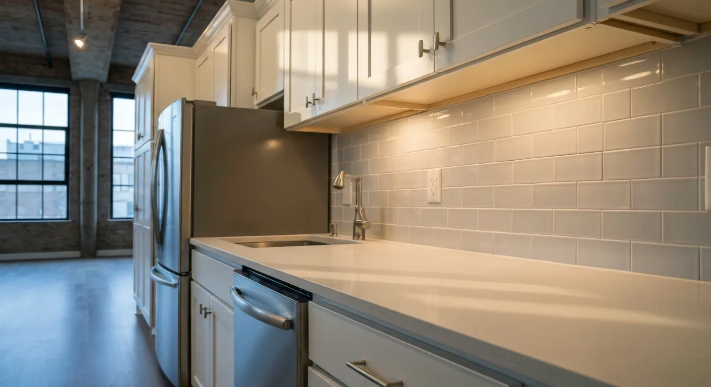 Modern kitchen remodel Downtown Dallas