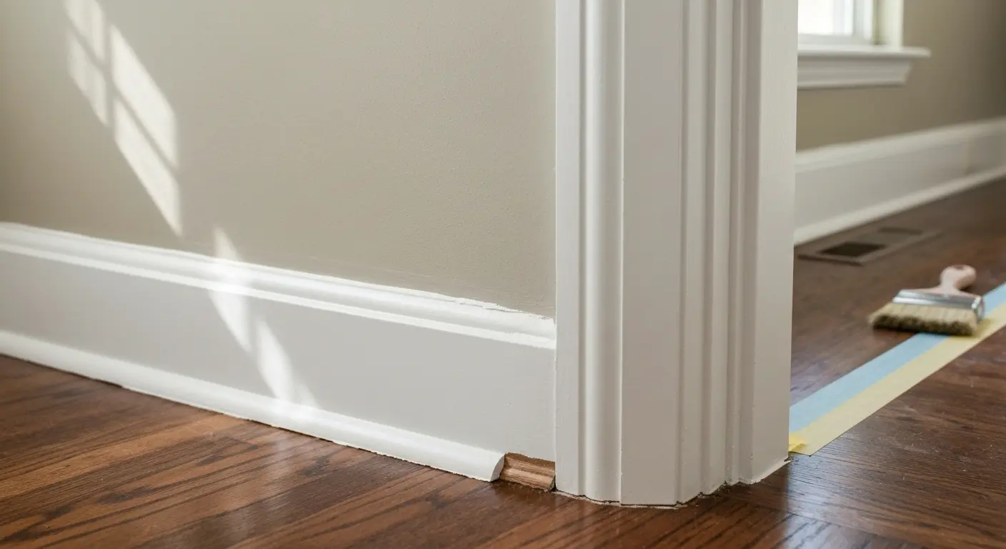 Interior trim painting Dallas