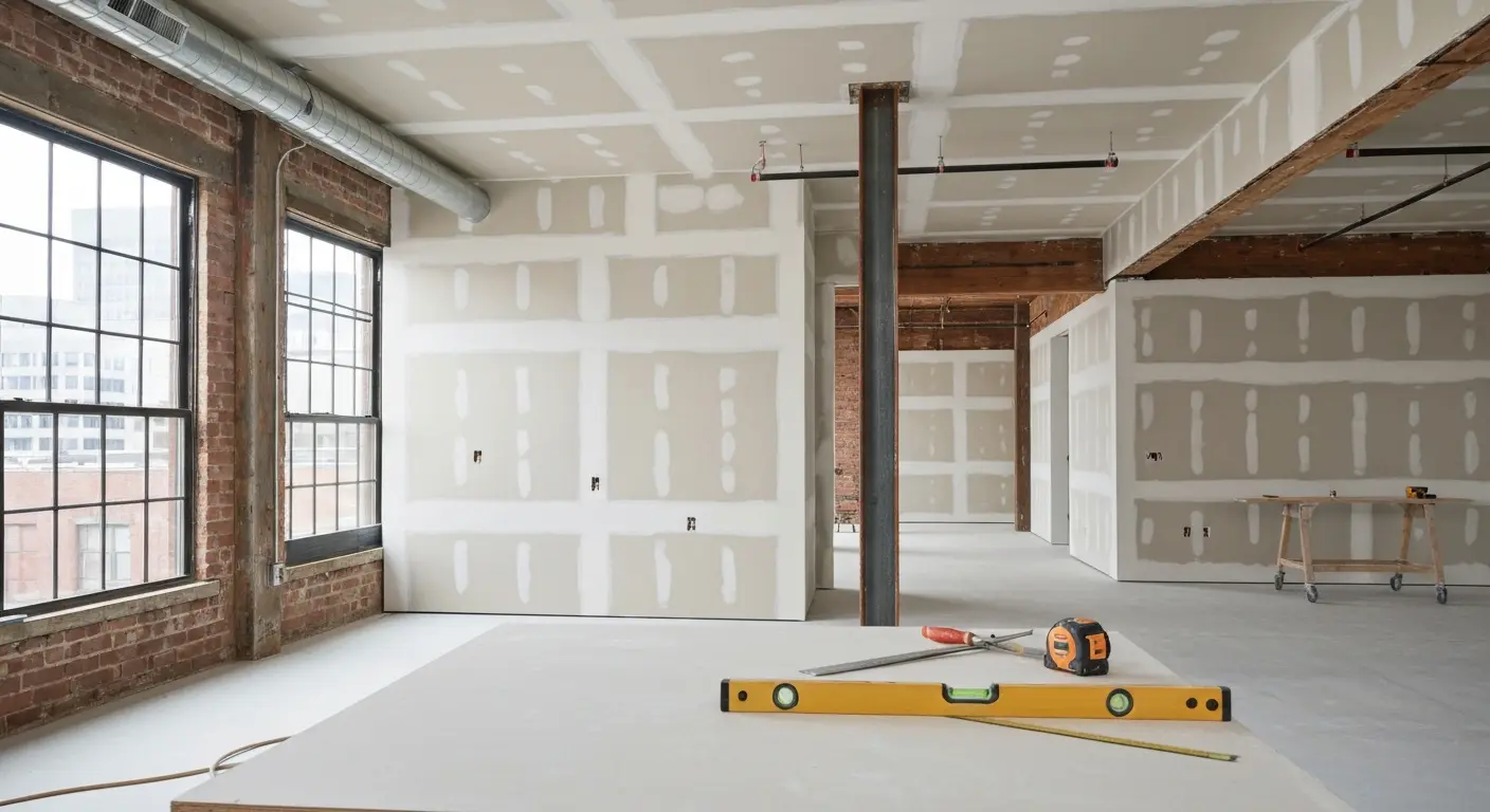 Open concept renovation