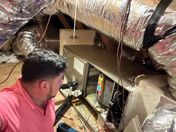 Heating and cooling service project