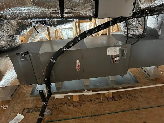 Heating and cooling service project