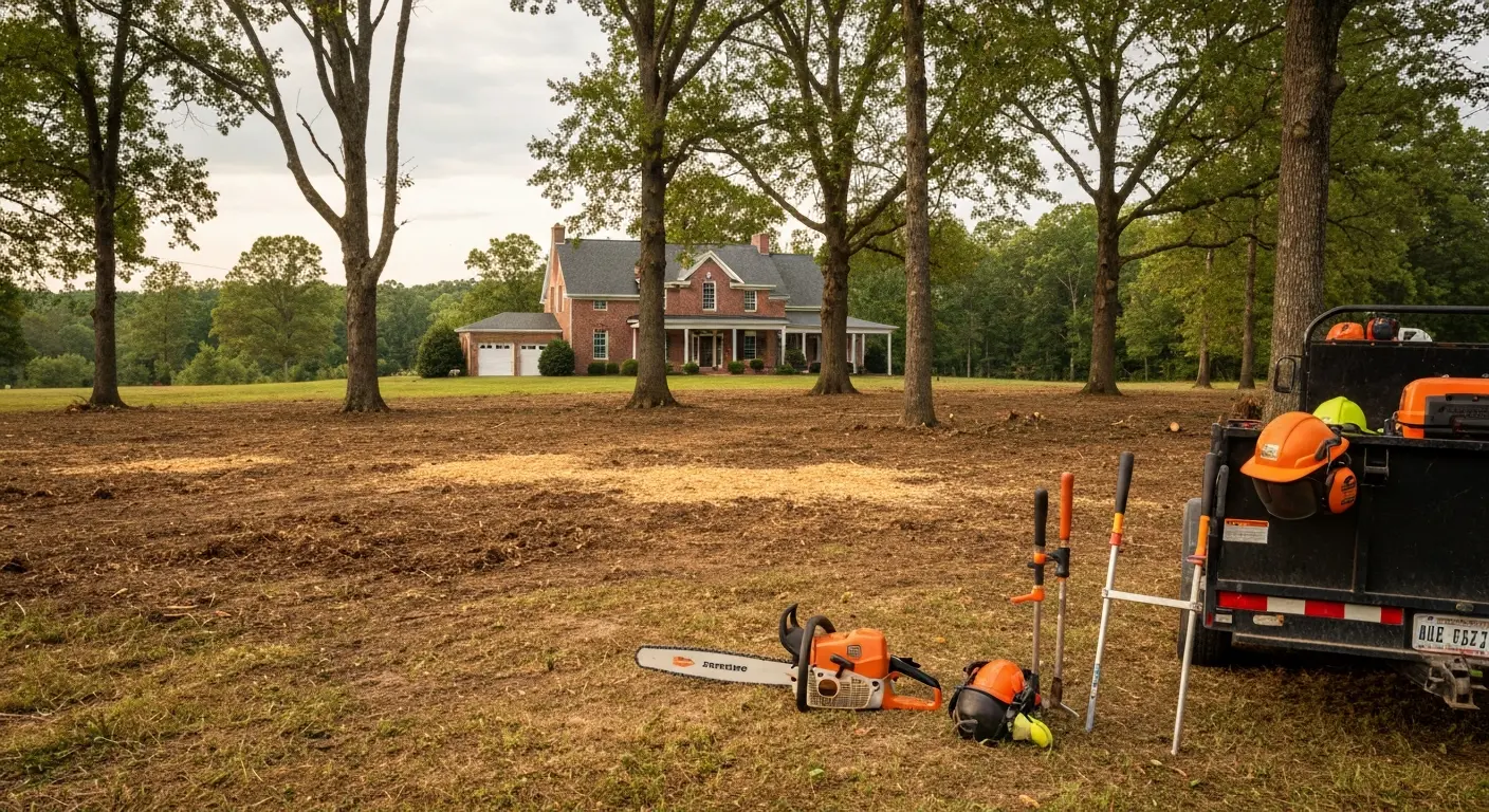 Tree removal project