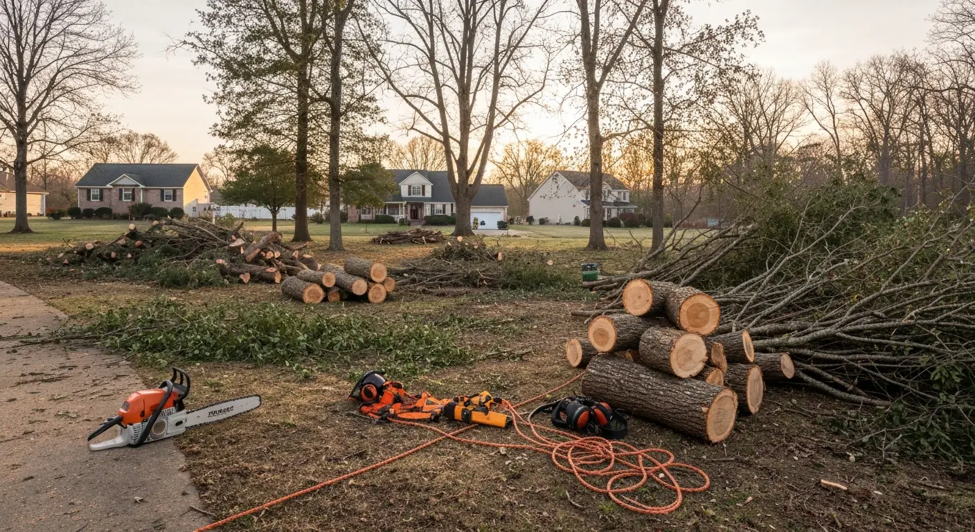 Emergency tree service