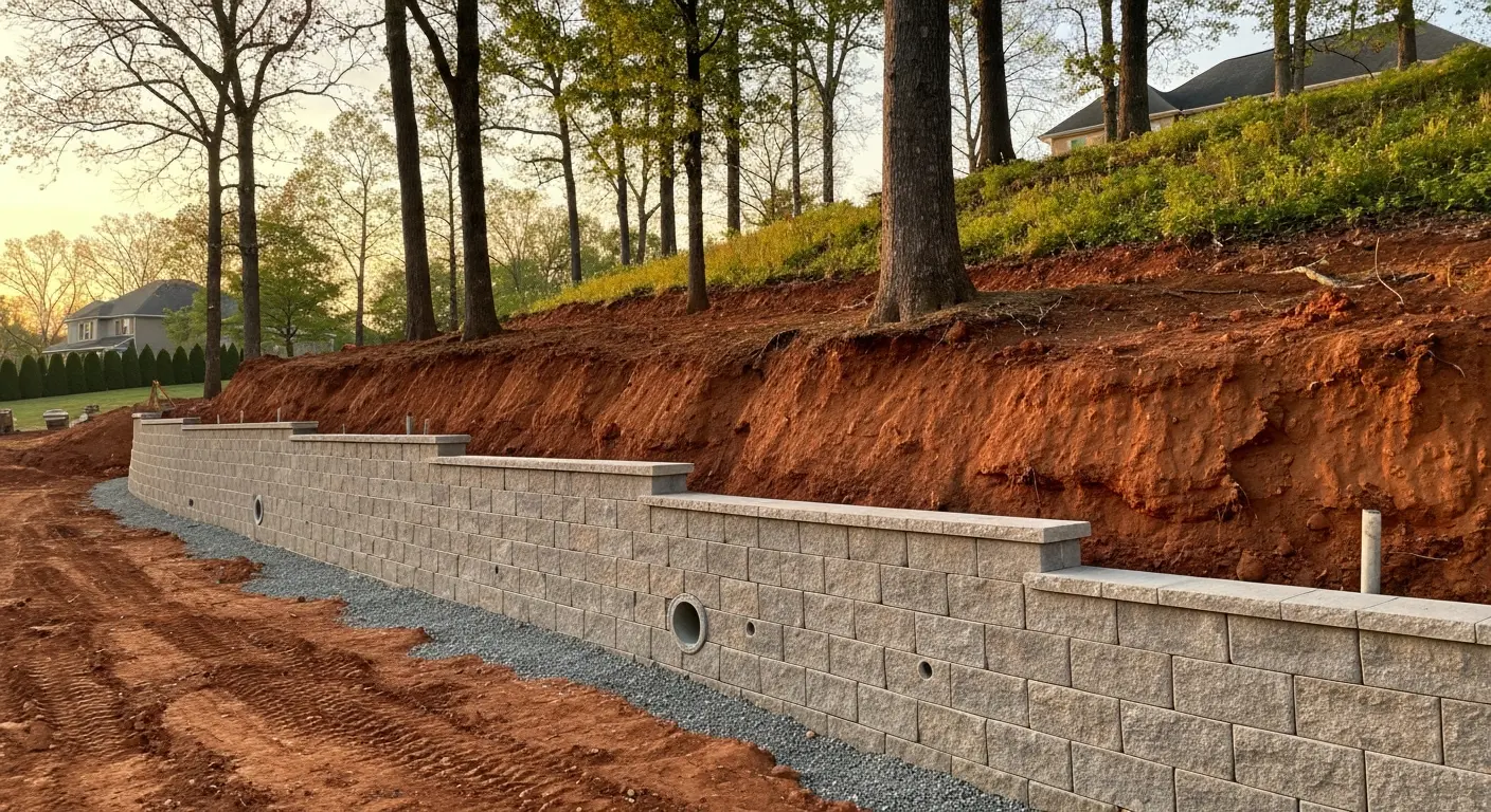 Retaining wall