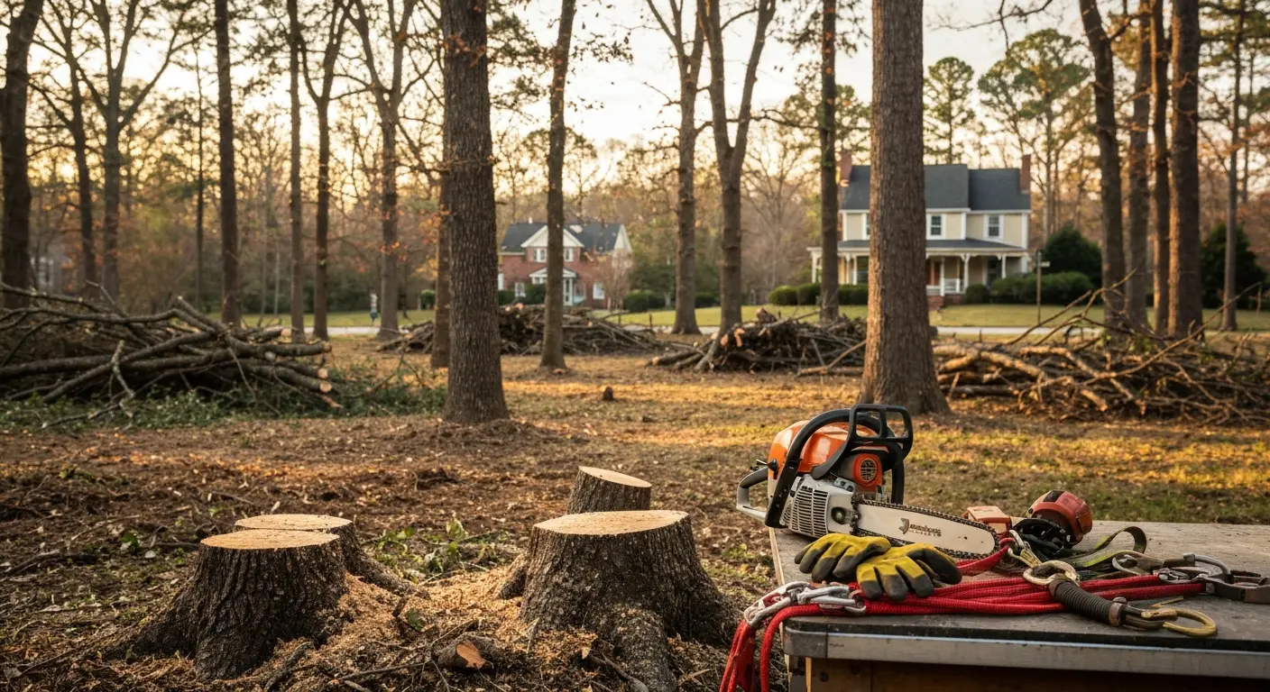 Emergency tree service