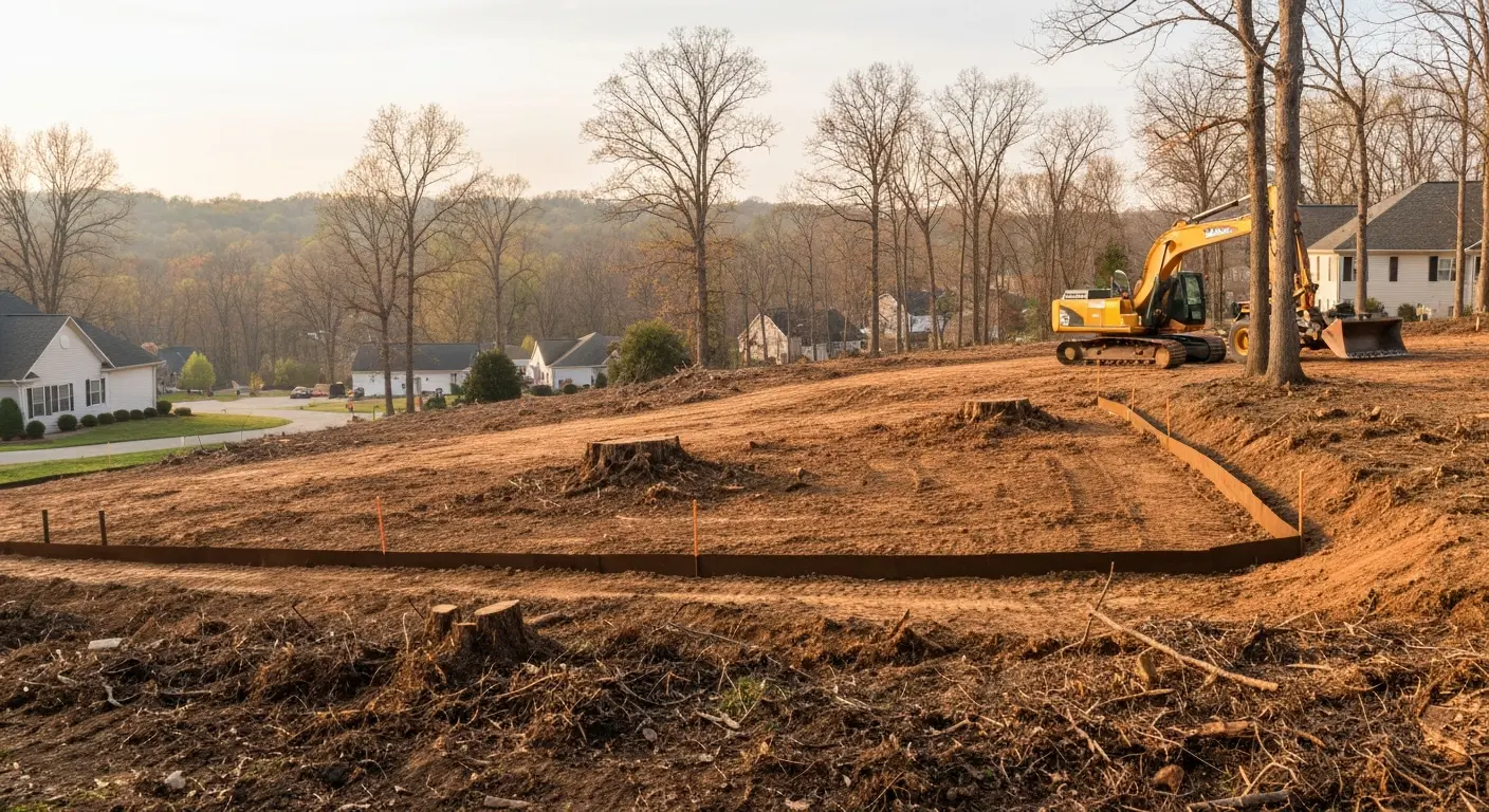 Lot clearing service