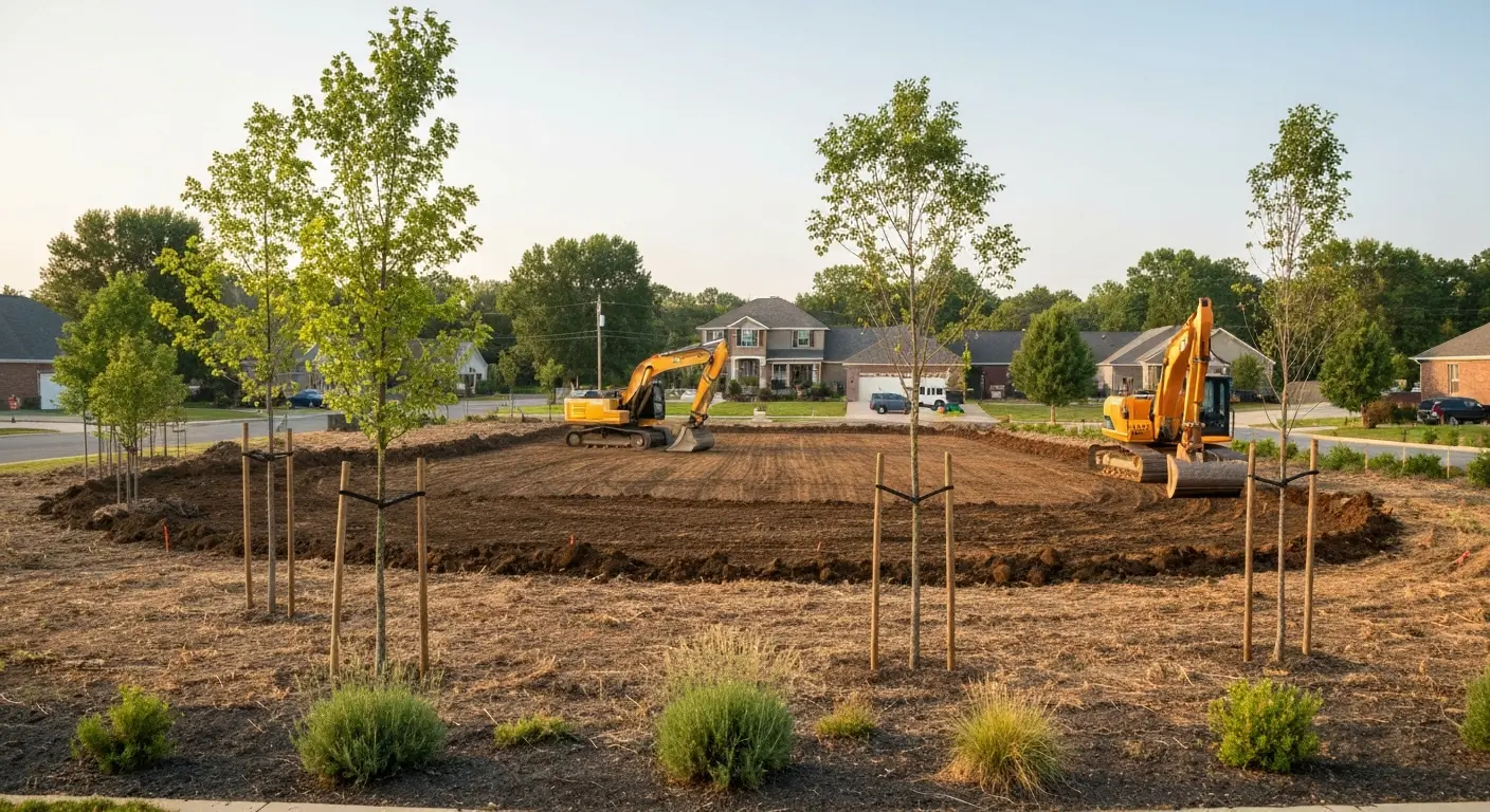 Land clearing for development