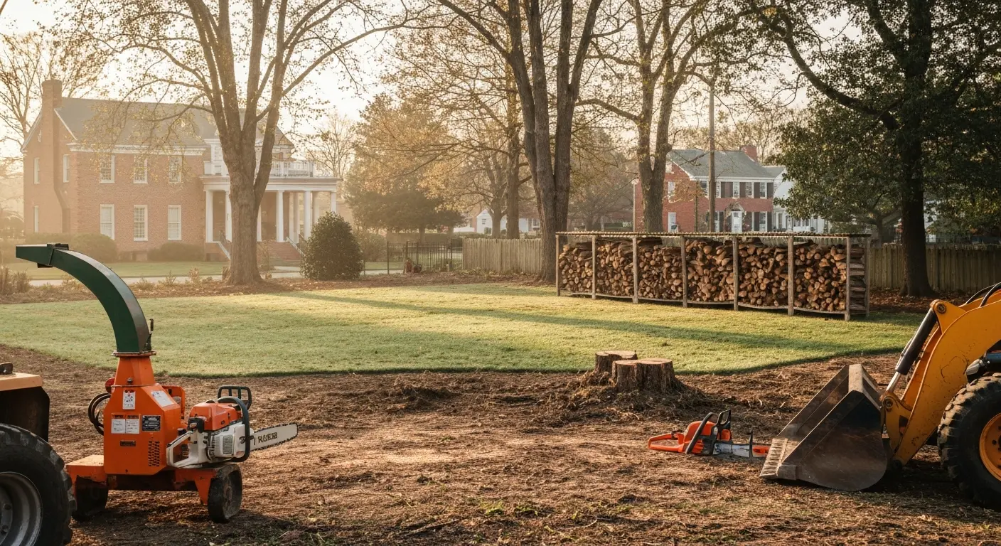 Tree removal service in Fredericksburg