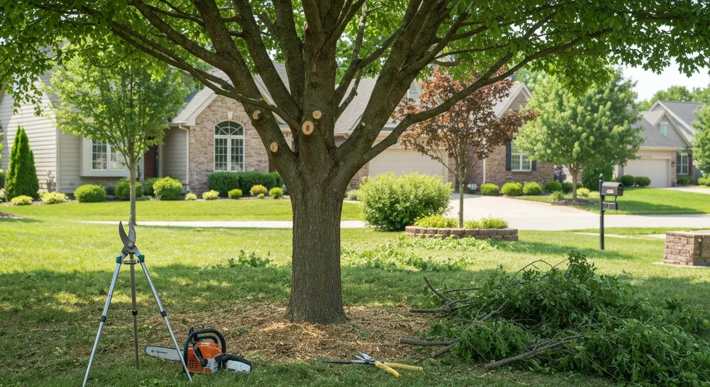 Tree trimming service