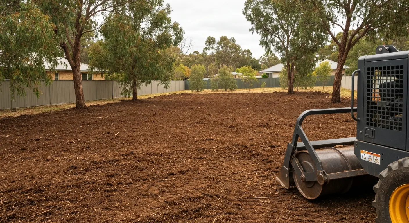 Forestry mulching service