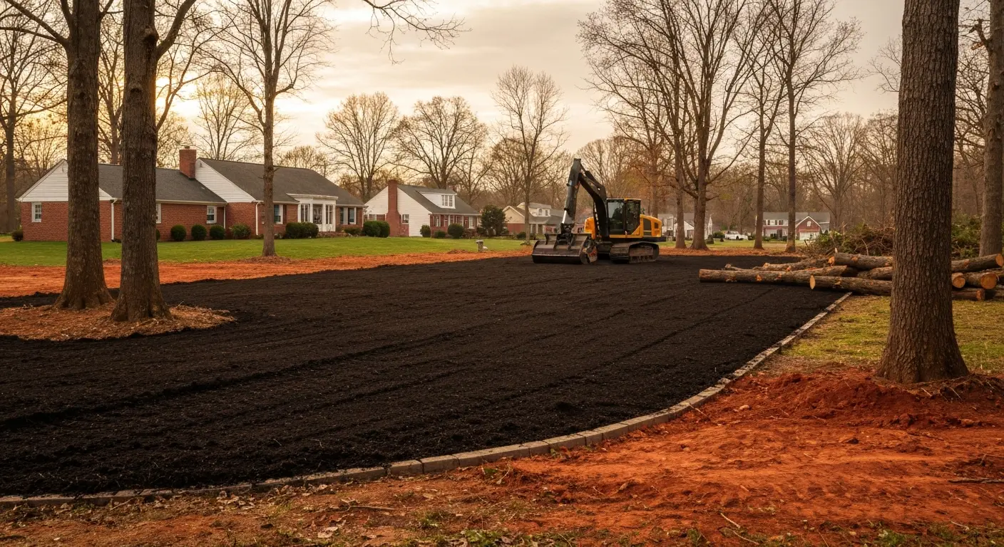 Lot clearing and land clearing