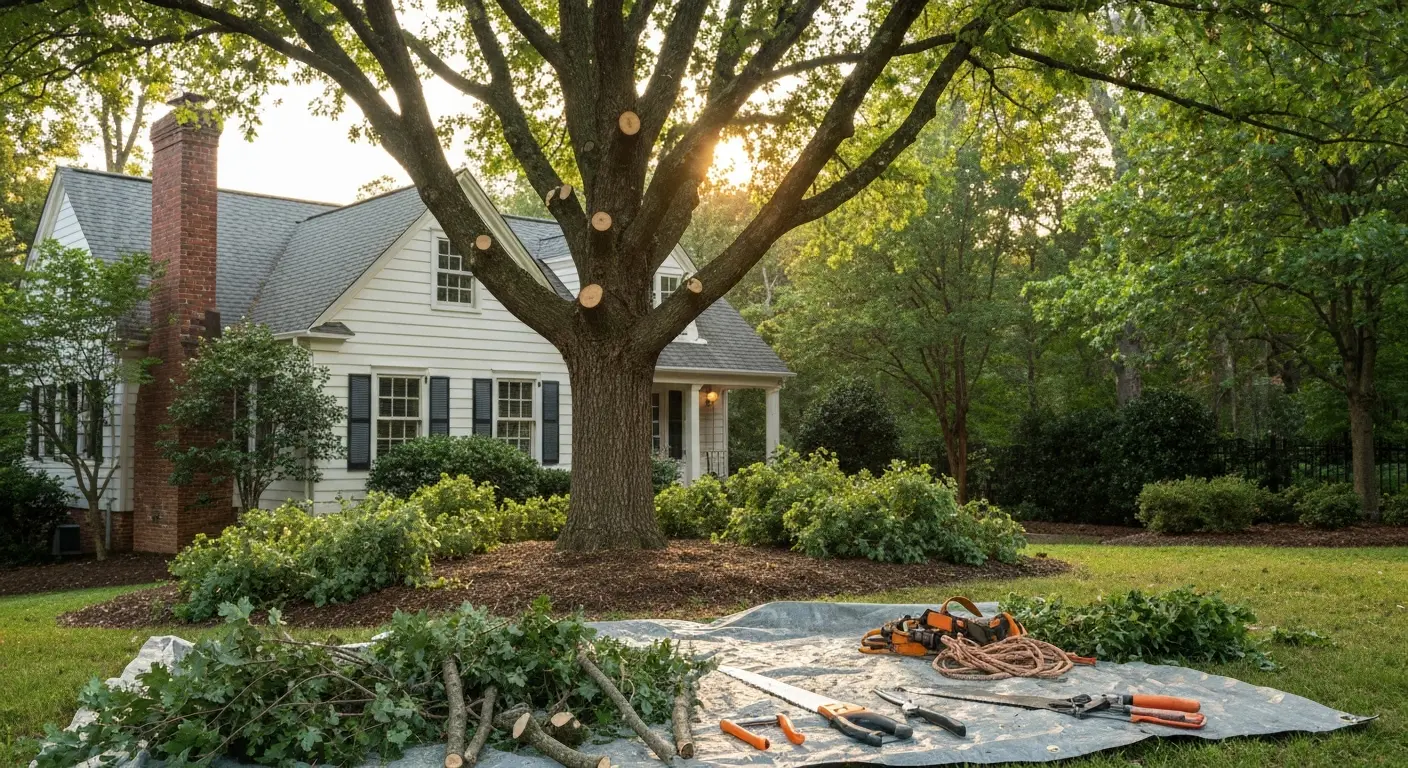 Tree trimming service