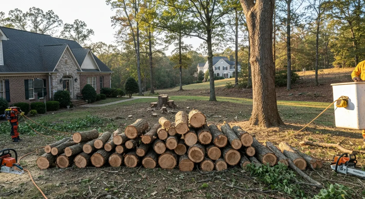 Emergency tree service