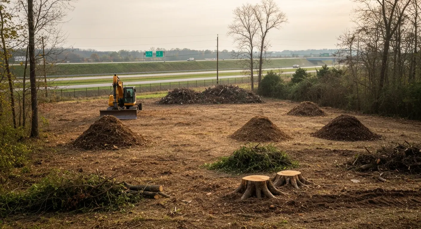 Lot clearing project