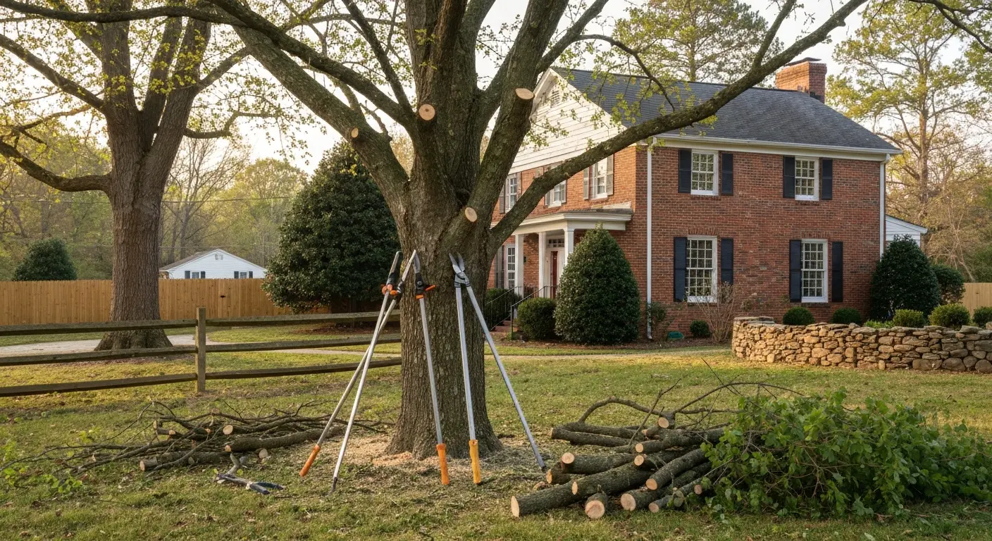 Tree trimming service