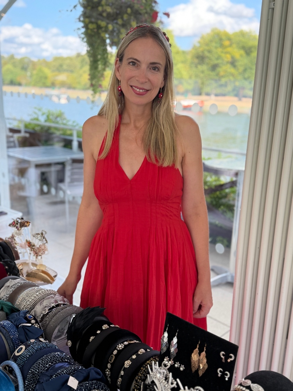 finding your personal style in midlife choosing your best colours red dress amanda waterstone