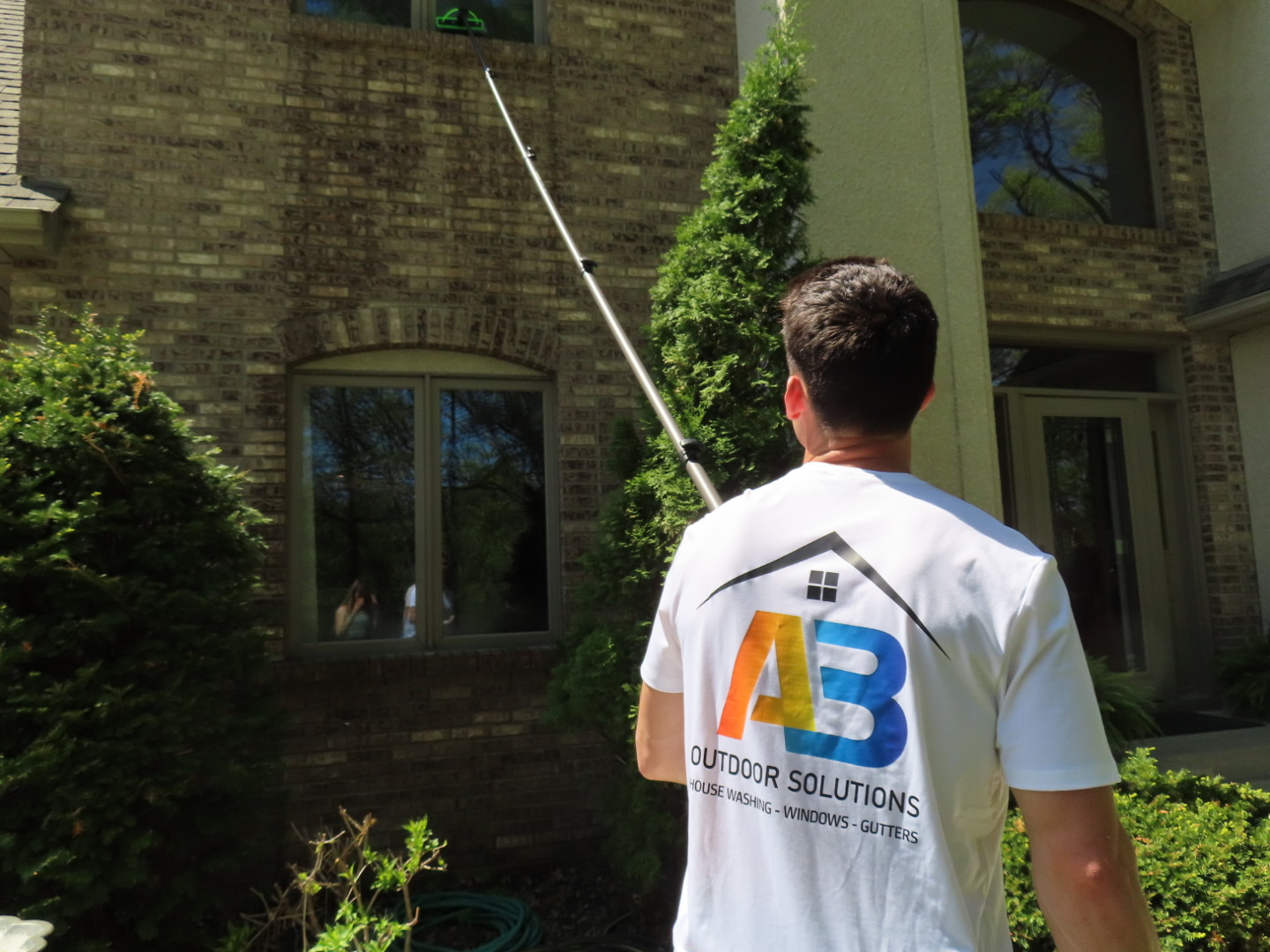 Alex Busch, owner of AB Outdoor Solutions