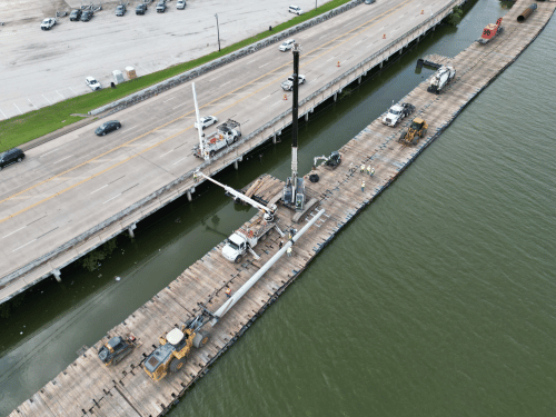 Helical Anchor Install/Testing Southern U.S.