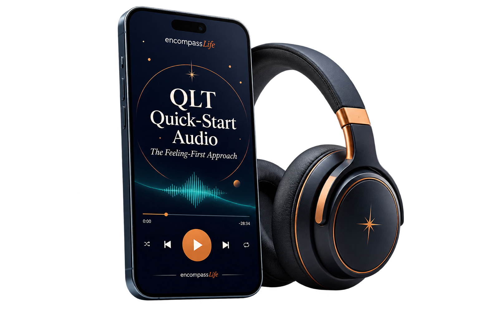 QLT Quick-Start Audio premium resource mockup