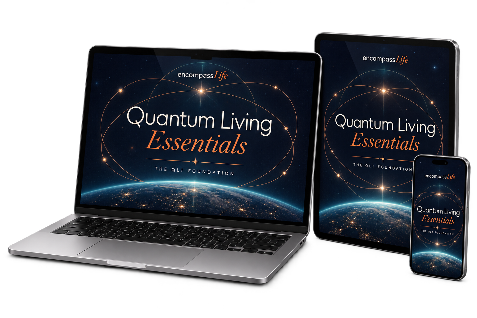Illustrative Quantum Living Essentials digital course preview