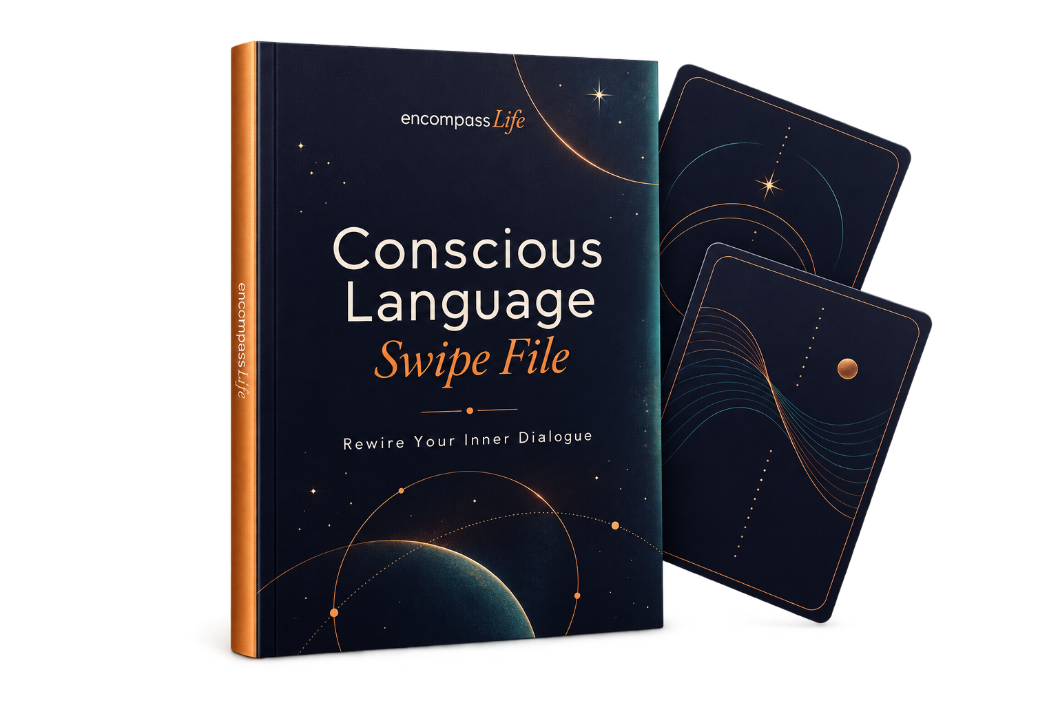 Conscious Language Swipe File premium resource mockup