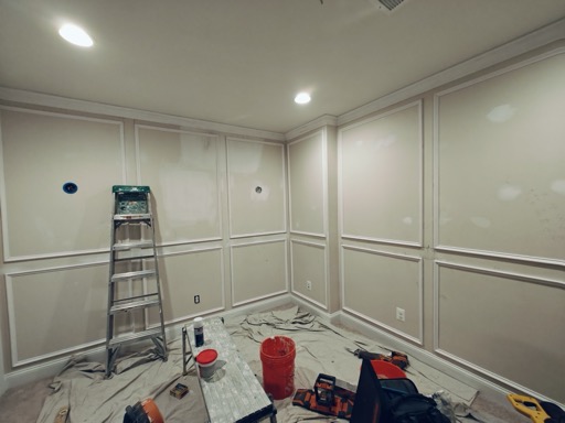 Basement remodel in Dominion Valley, Haymarket