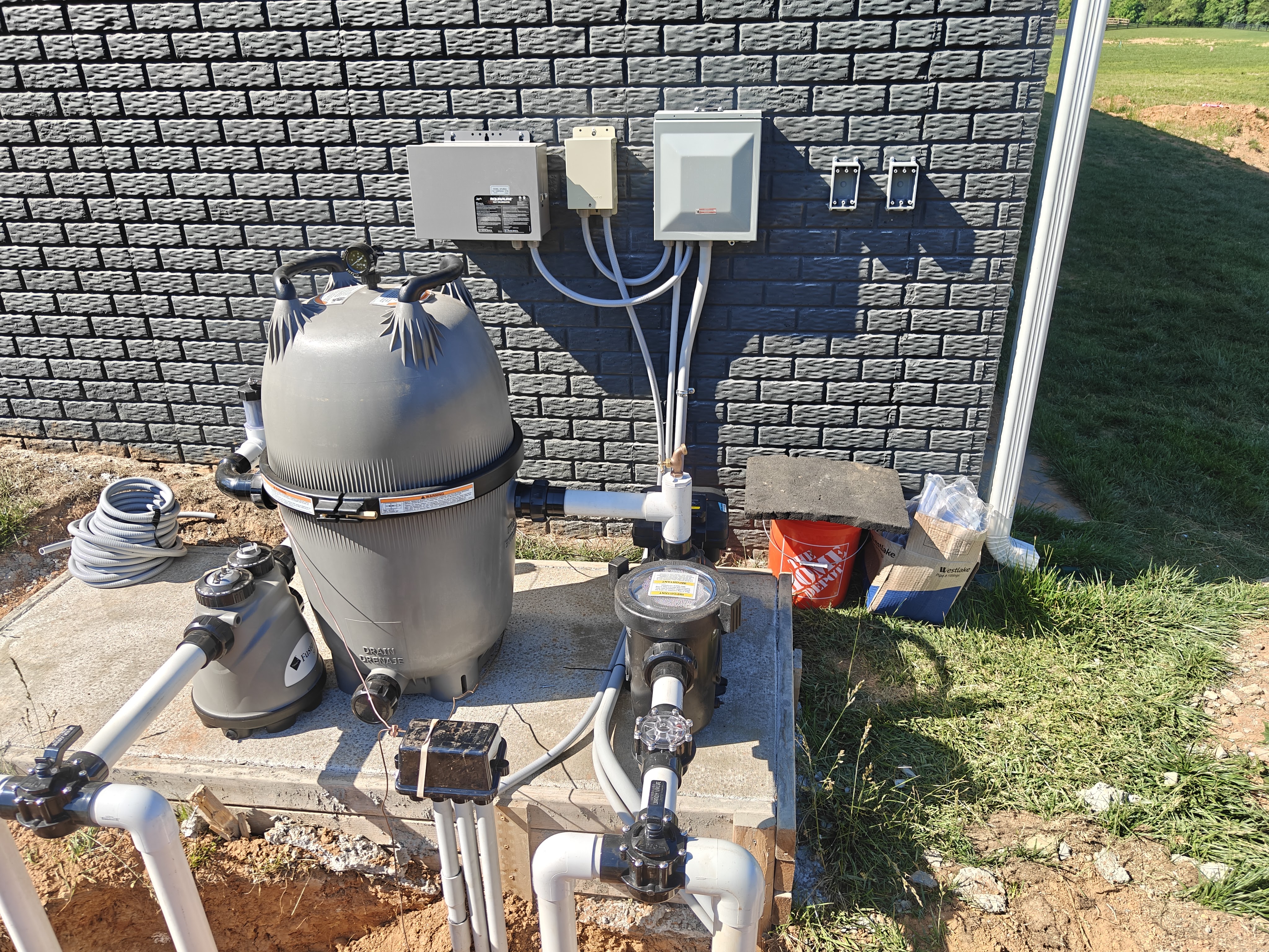 Pool pump installation in Stafford, Virginia