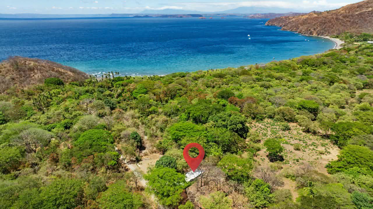Aerial view of the property