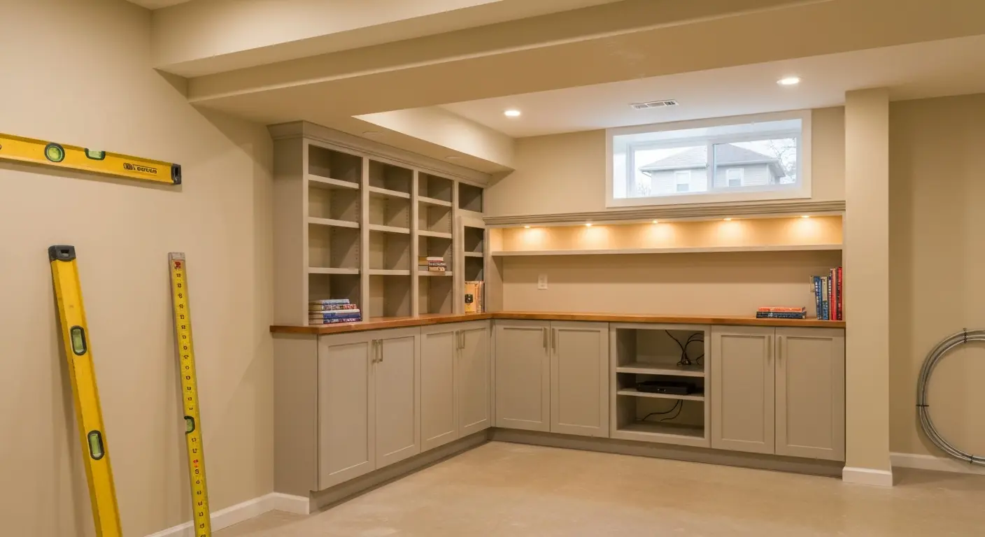 Basement finishing project