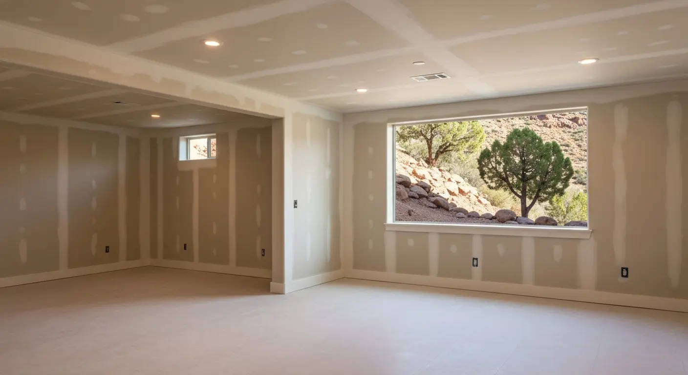 Basement finishing project