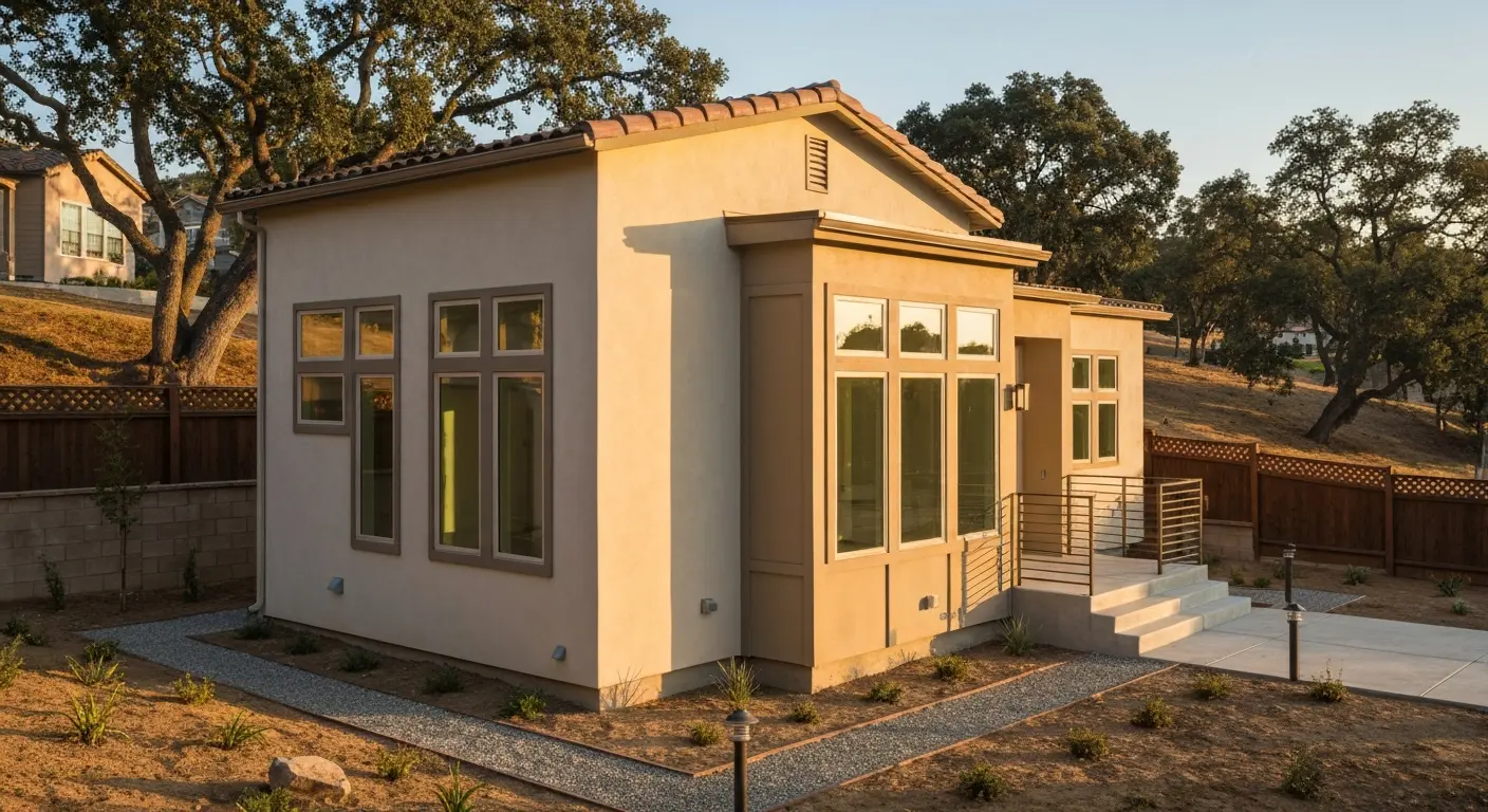 ADU construction project