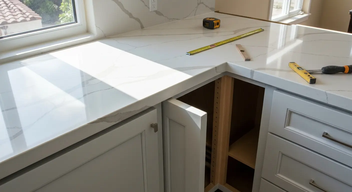 Countertop and cabinet coordination