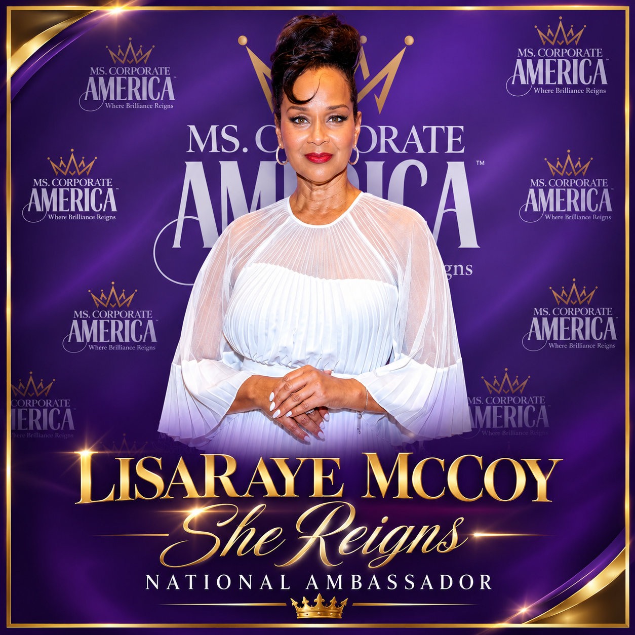 Celebrity Ambassador of Ms. Corporate America