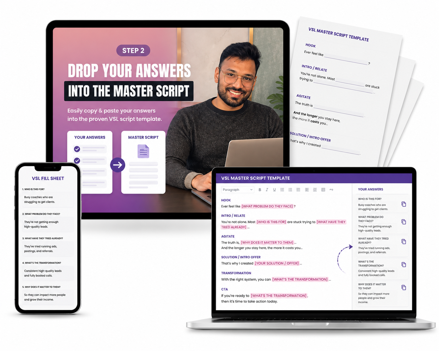Answer guided strategy questions
